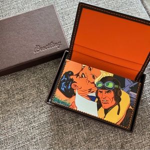Collector’s Rare Breitling Card Wallet - Kevin T Kelly Pop Art Design NEW